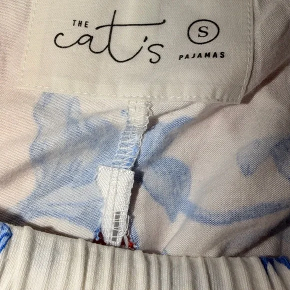 CATS PAJAMAS PIMA KNIT CAPRI SET- SIZE SMALL - Picture 15 of 16
